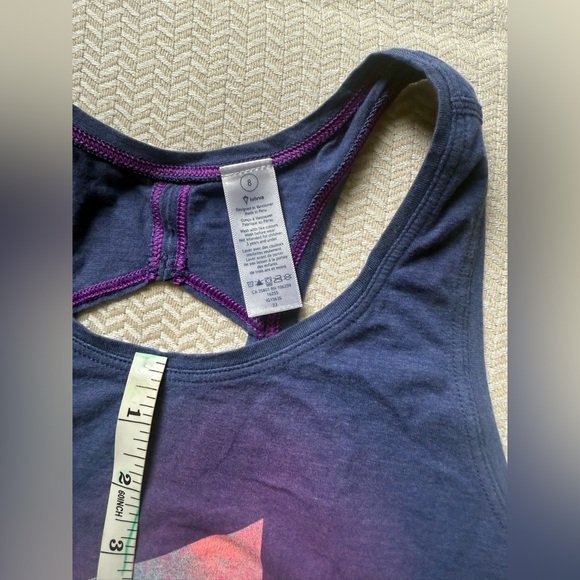 Ivivva girls  Blue Tank Top - Picture 4 of 6